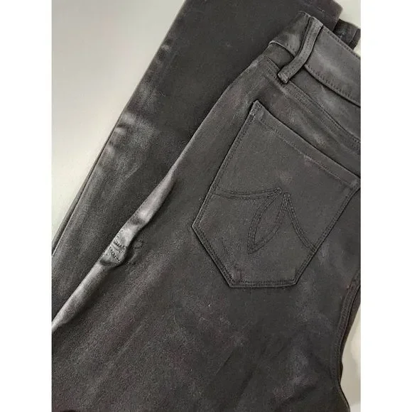 Level 99 Women Forever Black Denim Pants High Rise Skinny Jeans size 28/6 - Picture 5 of 10